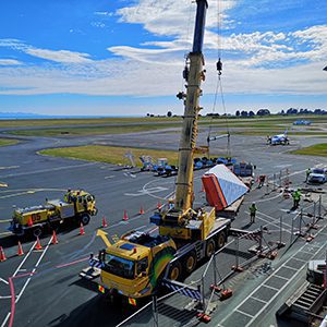 Nelson Airport_installation