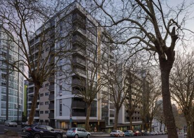 139 Greys Ave Auckland | full facade service | Symonite Panels